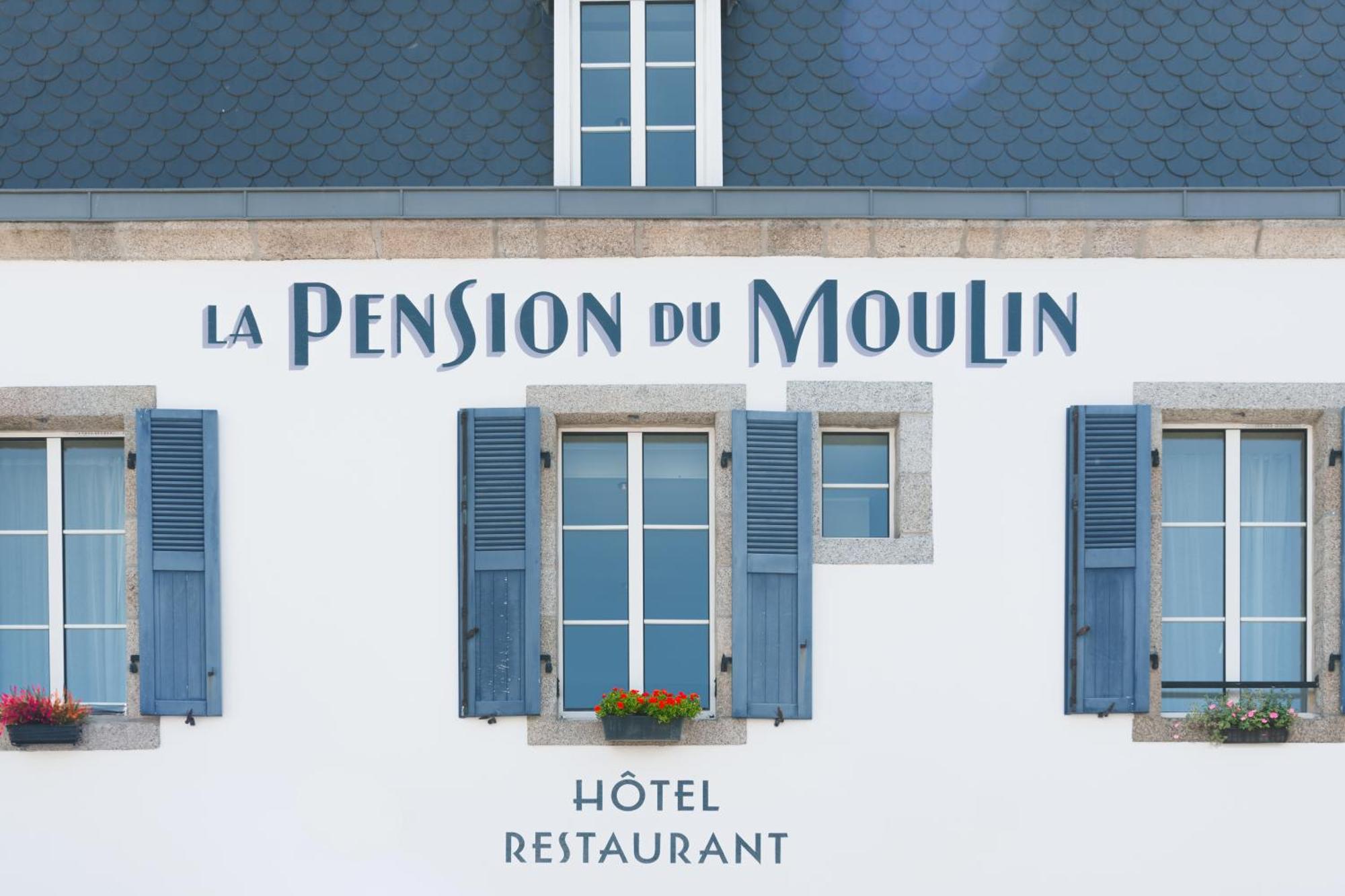 Logis Hotel Et Restaurant La Pension Du Moulin Pont-Aven Buitenkant foto