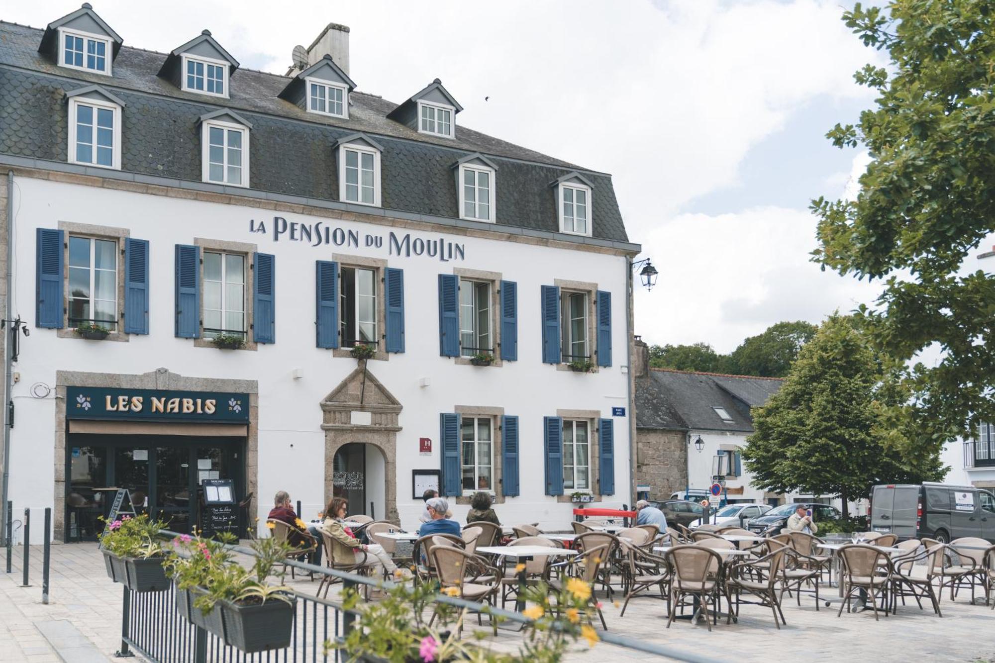 Logis Hotel Et Restaurant La Pension Du Moulin Pont-Aven Buitenkant foto